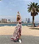 שמלת מעטפה עם הדפס 2