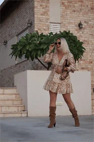 שמלת נחש זהב גליתה