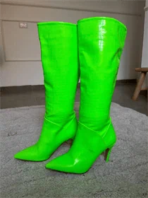 מגפיים ירוק ניאון