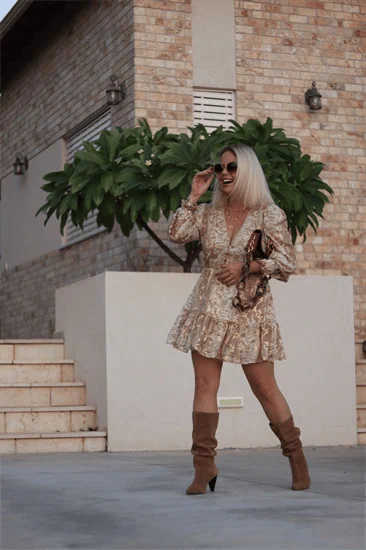 שמלת נחש זהב גליתה