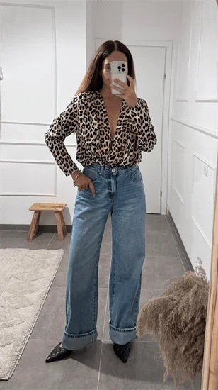 בגד גוף מנומר